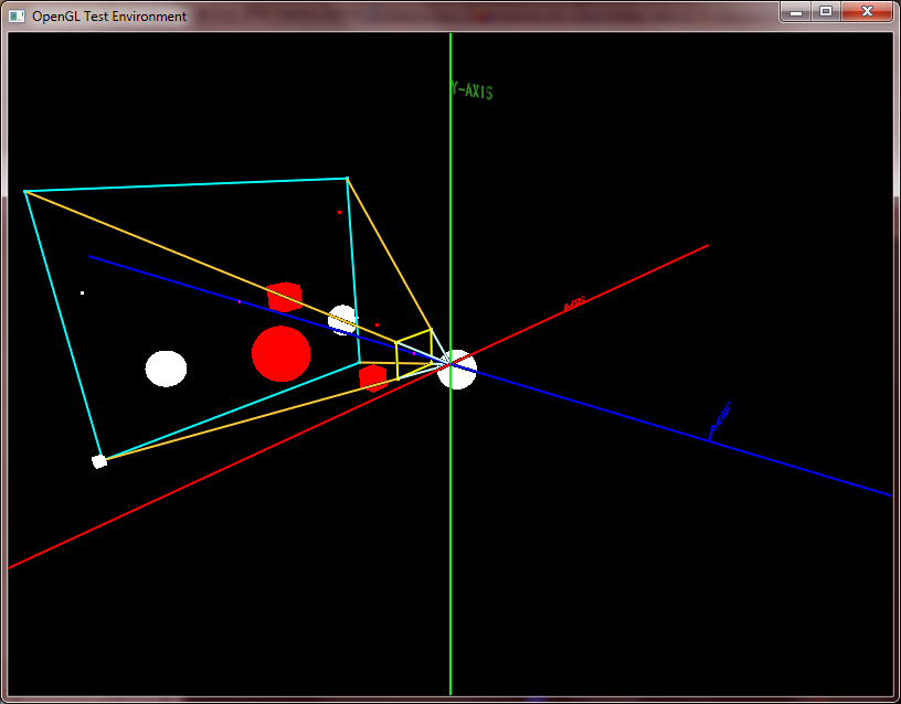 frustum screen shot